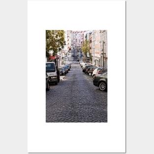 The Streets Of Lisbon - 1 © Posters and Art